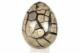 7.5" Septarian "Dragon Egg" Geode - Removable Section - #199998-2
